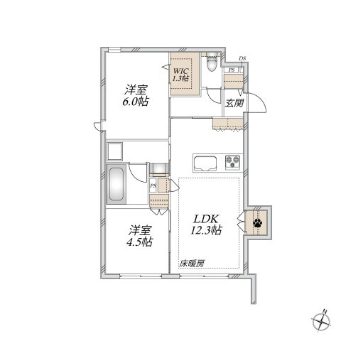 フォルトゥーナの間取り