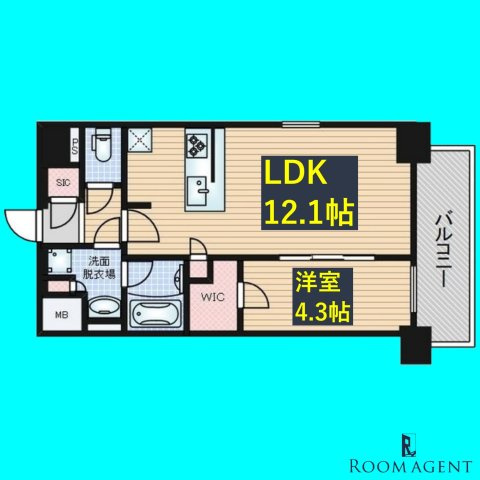 プレサンス　ロジェ　車道駅前SOUTHの間取り