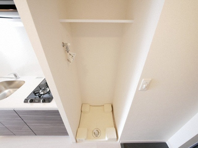 【設備】 | ファステート難波WESTパーク | 洗濯機置き場です