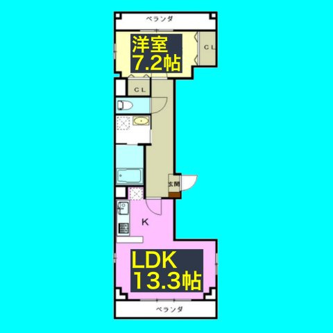 ルピナス泉の間取り