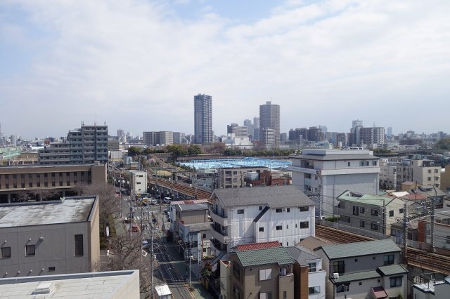 アジールコート町屋の展望