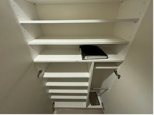 ミュプレ江坂の収納