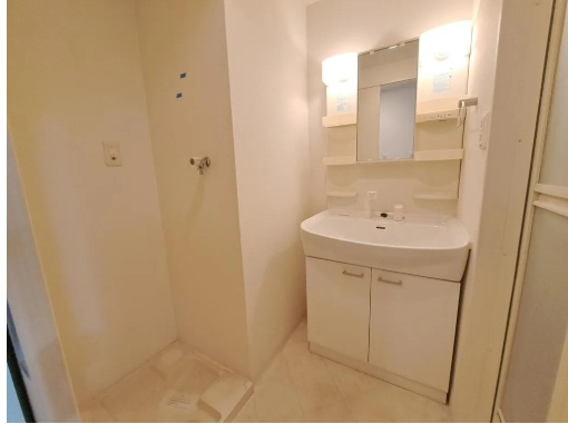 ミュプレ江坂の洗面所