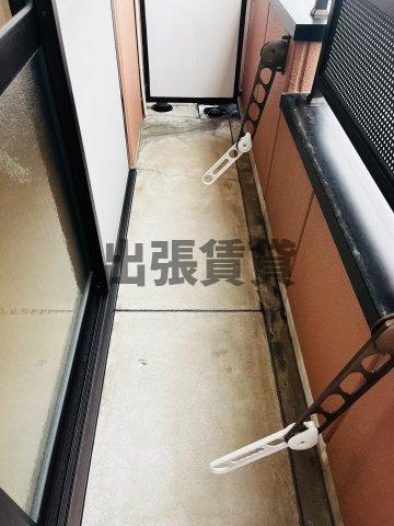 仲介手数料0円！レジデンス赤坂のバルコニー
