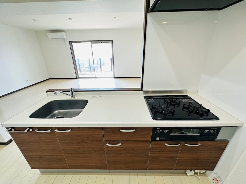 熊本市中央区九品寺１丁目の賃貸マンションのキッチン
