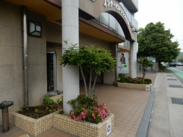 揖保郡太子町原の賃貸マンションのエントランス