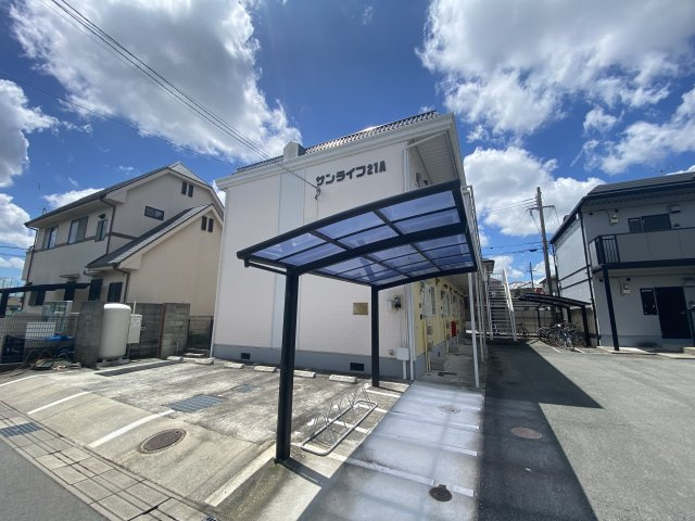 サンライフ２１Ａ棟の外観