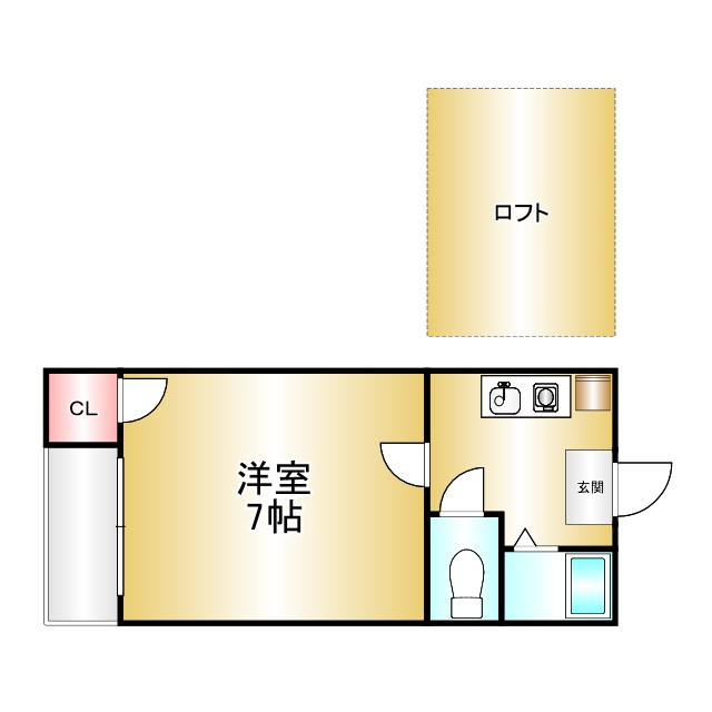 コスモパークの間取り|別号数タイプ