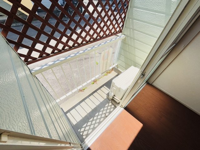 コスモパークのバルコニー|別号数タイプ