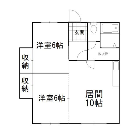 都マンションの間取り