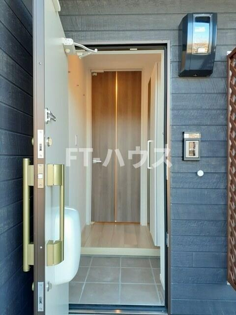 グリーンスターあさま台の玄関