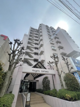 ハイツ狭山の外観|落ち着いた雰囲気の外観です
