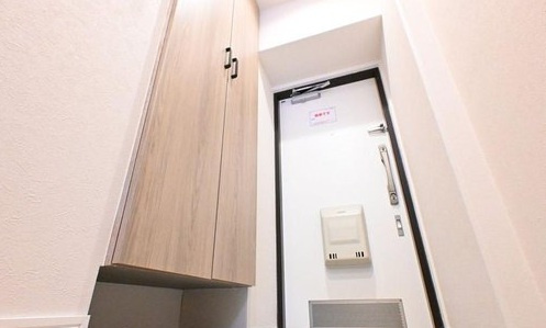 新松戸南パークハウスＡ棟の玄関|シンプルで使いやすい玄関です