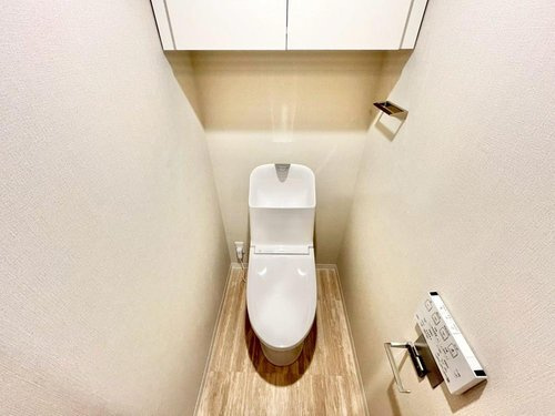 マープル津田沼スカイハイツＣ棟のトイレ|シンプルで使いやすいトイレです