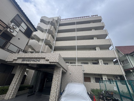 前川公園ローヤルコーポの外観|外観もきれいです