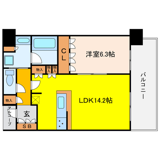 【間取り】 | ザ・パークハウス中之島タワー