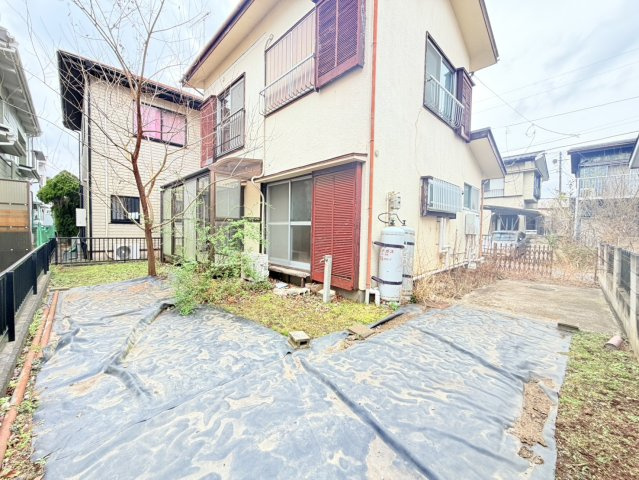 取手市双葉中古物件の庭