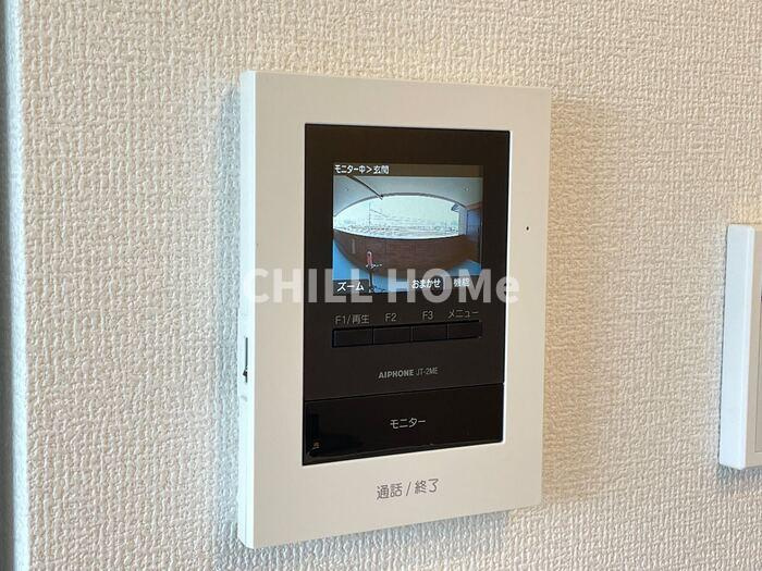 シャトレオリーブのセキュリティ|当社、チルホームのHPもご覧ください(^^)/物件情報多数♪