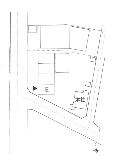 千葉市中央区中央港２丁目の倉庫の区画図