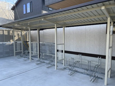 【その他共用部分】 | BRANSIA目川 | 駐輪場です
