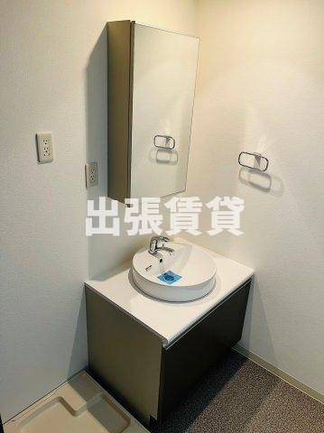 仲介手数料0円レジデンス上前津スクエアの洗面所