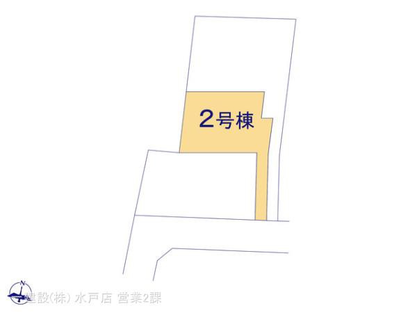 ひたちなか市田宮原1期の区画図