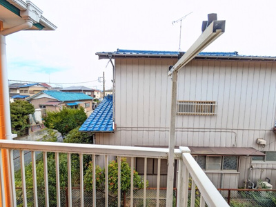 バルコニーからの景色