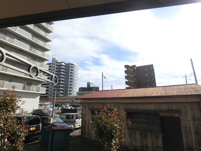 バルコニーからの景色