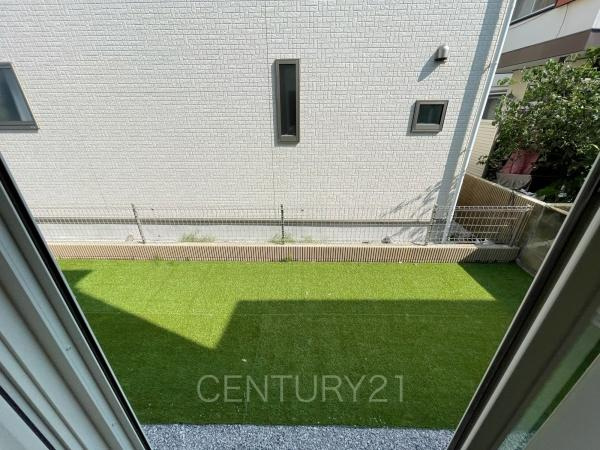 前橋市青柳町A号棟のその他|リビングからの眺望です。