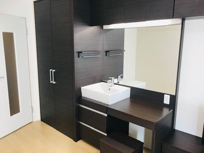 【内装】 | レオネクストパーチェ | 独立洗面台