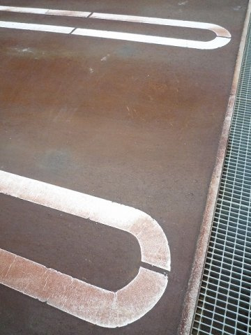 カーサ　カメリアの駐車場