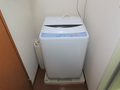 レオパレス藤のその他|洗濯機も付いています