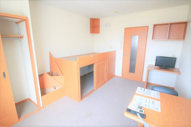 レオパレスグリーンコート　小栗の寝室|備品や設備仕様は号室等により異なります現地をご確認下さい。