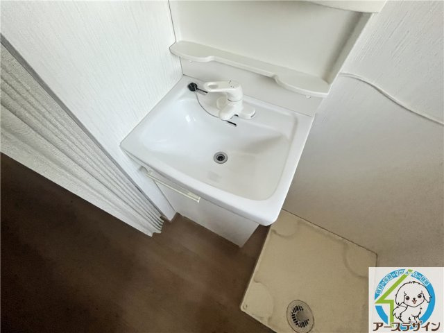 ウララハウス3の洗面所