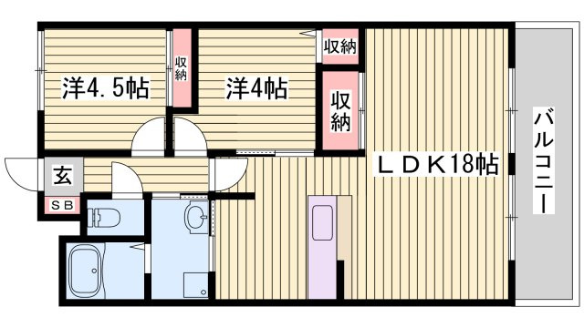 ロゼオ パラッツオの間取り