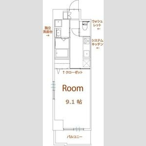 【間取り】 | パラシオン車道西館