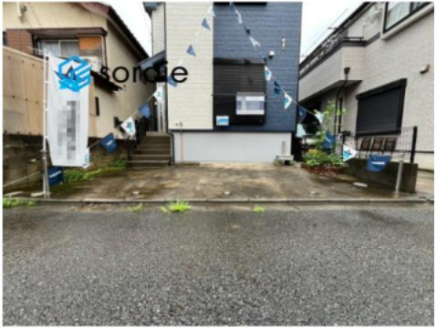 川越市岸町1丁目　中古戸建の駐車場|9/7　撮影