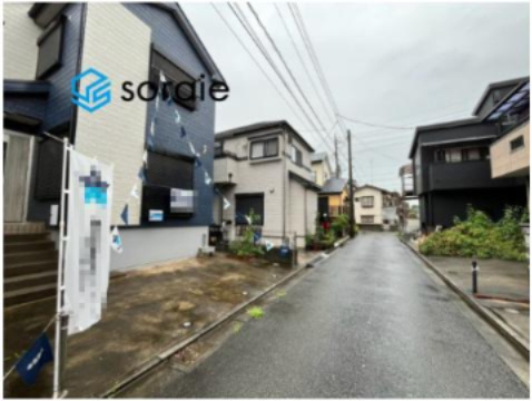 川越市岸町1丁目　中古戸建の前面道路含む現地写真|9/7　撮影
