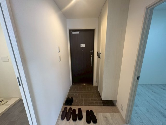 晴海アイランドトリトンスクエアビュータワーの玄関