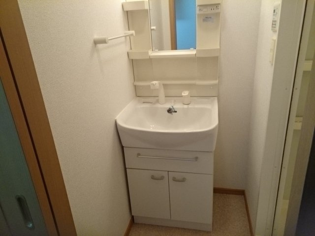 ファイン　グランデの洗面所|スペースが確保できる洗面所です