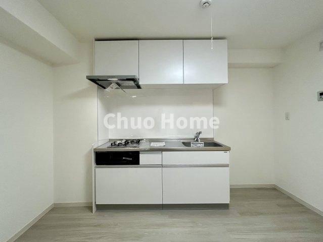 ジャルダン田端のキッチン|ワイドで収納豊富なシステムキッチン