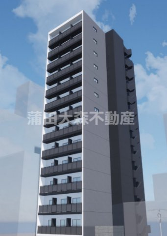 コンフォリア・リヴ西蒲田の外観パース