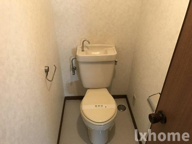 メゾネートのトイレ