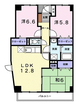 トランキルレジデンスの間取り