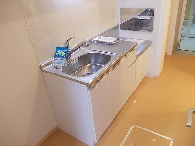 ルミナスＡのキッチン|キッチンでお料理をお楽しみください