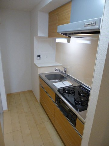 カーサ・ブルーのキッチン|きれいなキッチンです