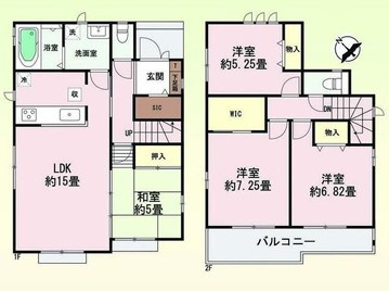 全7区画　南側バルコニー　二見町東二見　E号棟　新築戸建