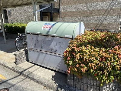 レオパレスレガーメ住吉のその他|ゴミ捨て場