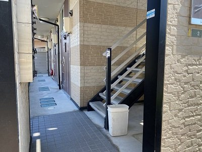 レオパレスレガーメ住吉のその他|1階廊下