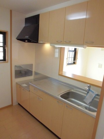 ハピネスコート　Ａのキッチン|きれいなキッチンです